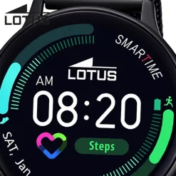 Lotus Damenuhr Edelstahl schwarz Lotus Multifunktion Armbanduhr UL50016/A