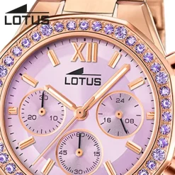 Lotus Damenuhr Edelstahl roségold Lotus Classic Armbanduhr UL18874/1