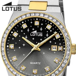 Lotus Damenuhr Edelstahl silbergold Lotus Classic Armbanduhr UL18886/4