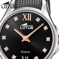 Lotus Damenuhr Edelstahl grau Lotus Classic Armbanduhr UL18799/3