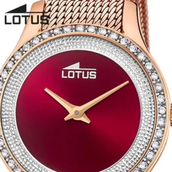 Lotus Damenuhr Edelstahl roségold Lotus Classic Armbanduhr UL18828/1