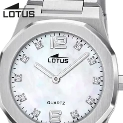 Lotus Damenuhr Edelstahl silber Lotus Classic Armbanduhr UL18843/1
