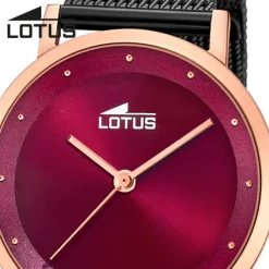 Lotus Damenuhr Edelstahl schwarz Lotus Classic Armbanduhr UL18880/1