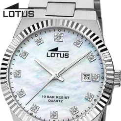 Lotus Damenuhr Edelstahl silber Lotus Classic Armbanduhr UL18838/1
