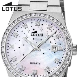Lotus Damenuhr Edelstahl silber Lotus Classic Armbanduhr UL18885/1