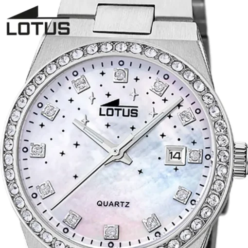 Lotus Damenuhr Edelstahl silber Lotus Classic Armbanduhr UL18885/1
