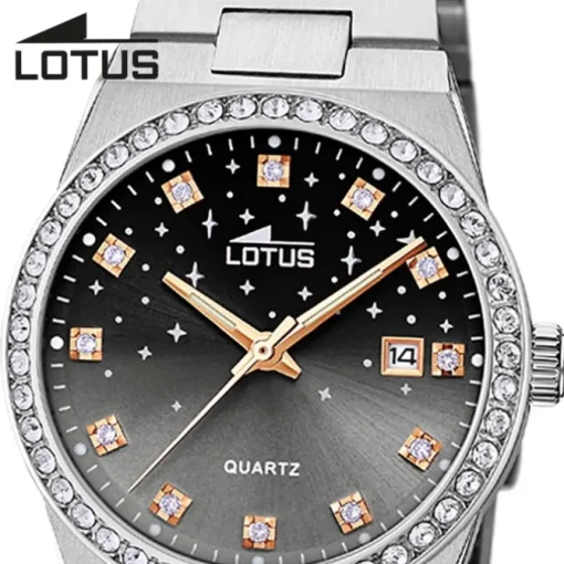 Lotus Damenuhr Edelstahl silber Lotus Classic Armbanduhr UL18885/4