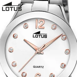 Lotus Damenuhr Edelstahl silber Lotus Classic Armbanduhr UL18884/1