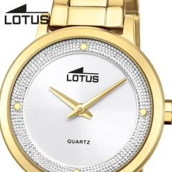 Lotus Damenuhr Edelstahl gold Lotus Classic Armbanduhr UL18893/1