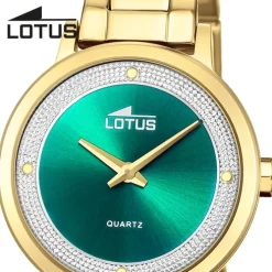 Lotus Damenuhr Edelstahl gold Lotus Classic Armbanduhr UL18893/3
