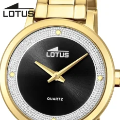 Lotus Damenuhr Edelstahl gold Lotus Classic Armbanduhr UL18893/4