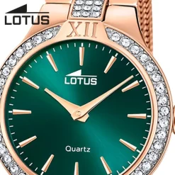 Lotus Damenuhr Edelstahl gold Lotus Classic Armbanduhr UL18896/1