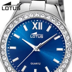 Lotus Damenuhr Edelstahl silber Lotus Classic Armbanduhr UL18883/5