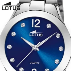 Lotus Damenuhr Edelstahl silber Lotus Classic Armbanduhr UL18884/5