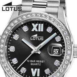 Lotus Damenuhr Edelstahl silber Lotus Classic Armbanduhr UL18933/4