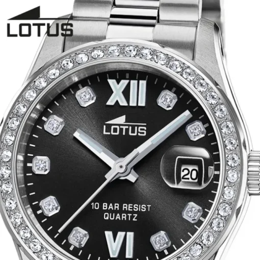 Lotus Damenuhr Edelstahl silber Lotus Classic Armbanduhr UL18933/4