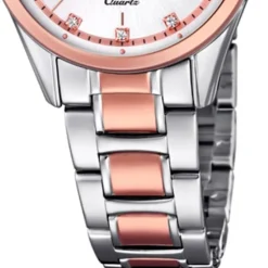 Lotus Damen-Uhr Edelstahl silber roségold 18386/2 Quarz Grace UL18386/2