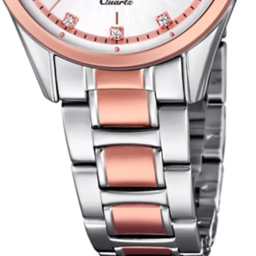 Lotus Damen-Uhr Edelstahl silber roségold 18386/2 Quarz Grace UL18386/2