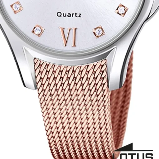 Lotus Damenuhr Edelstahl roségold Lotus Classic Armbanduhr UL18799/1
