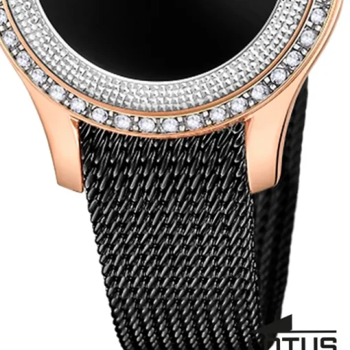 Lotus Damenuhr Edelstahl schwarz Lotus Classic Armbanduhr UL18828/2