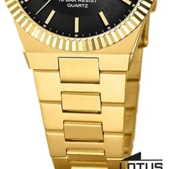 Lotus Damenuhr Edelstahl gold Lotus Classic Armbanduhr UL18840/3