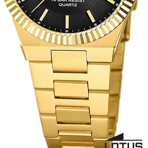 Lotus Damenuhr Edelstahl gold Lotus Classic Armbanduhr UL18840/3