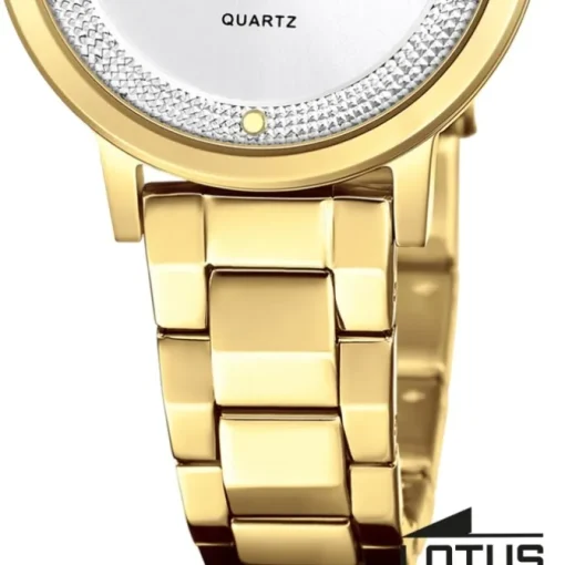 Lotus Damenuhr Edelstahl gold Lotus Classic Armbanduhr UL18893/1