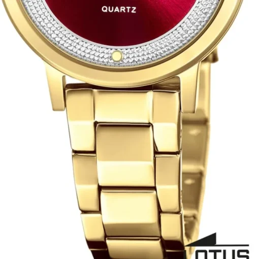 Lotus Damenuhr Edelstahl gold Lotus Classic Armbanduhr UL18893/2