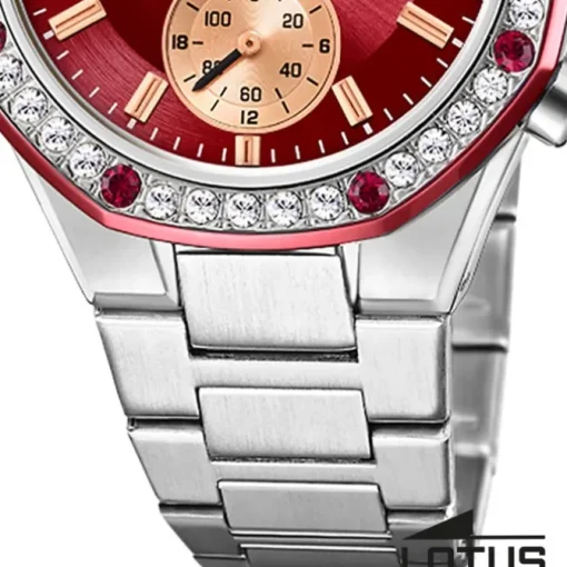 Lotus Damenuhr Edelstahl silber Lotus Classic Armbanduhr UL18924/3
