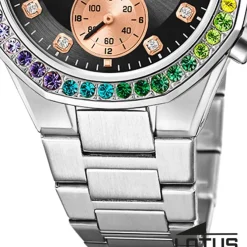 Lotus Damenuhr Edelstahl silber Lotus Classic Armbanduhr UL18924/6
