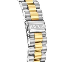 Lotus Damenuhr Edelstahl silber gold Lotus Classic Armbanduhr UL18978/3