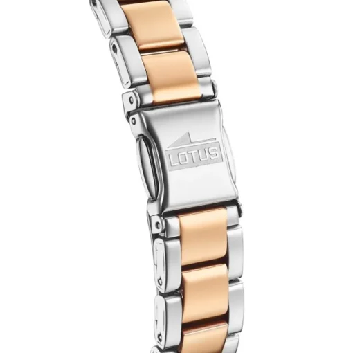 Lotus Damenuhr Edelstahl silbergold Lotus Classic Armbanduhr UL18798/1
