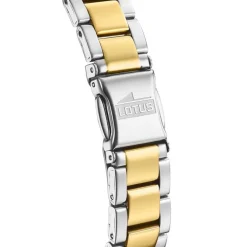Lotus Damenuhr Edelstahl silbergold Lotus Classic Armbanduhr UL18797/1