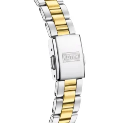Lotus Damenuhr Edelstahl silber gold Lotus Classic Armbanduhr UL18890/1