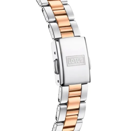 Lotus Damenuhr Edelstahl silber gold Lotus Classic Armbanduhr UL18891/1