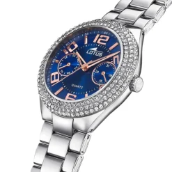 Lotus Damenuhr Edelstahl silber Lotus Classic Armbanduhr UL18918/2