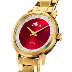 Lotus Damenuhr Edelstahl gold Lotus Classic Armbanduhr UL18893/2