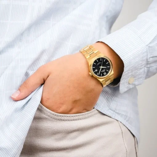 Lotus Damenuhr Edelstahl gold Lotus Classic Armbanduhr UL18840/3