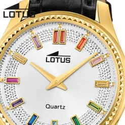 Lotus Damenuhr Leder schwarz Lotus Classic Armbanduhr UL18900/1