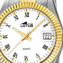 LOTUS Damenuhr Typ R. Analog Quarz Uhr Edelstahl Armband silber UL15823/1