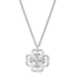 LOTUS Halskette Kleeblatt 925 Silber Lotus Silver Charming Lady JLP3709-1-1