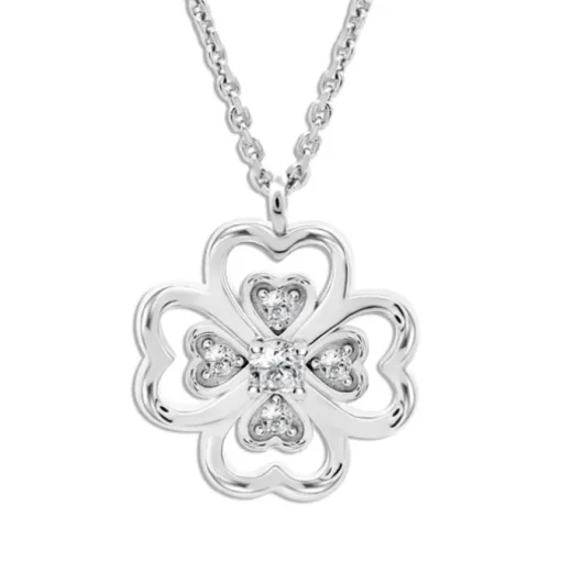 LOTUS Halskette Kleeblatt 925 Silber Lotus Silver Charming Lady JLP3709-1-1