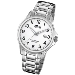 LOTUS Herren Armbanduhr Classic 18645/1 Quarz Edelstahl silber UL18645/1