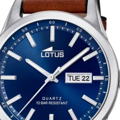 LOTUS Herren Armbanduhr Classic 18671/3 Quarz Leder braun UL18671/3