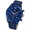 LOTUS Herren Armbanduhr Khrono 18681/2 Quarz Leder blau UL18681/2