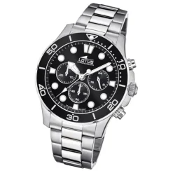 Lotus Herren Armbanduhr Khrono 18756/3 Chronograph Edelstahl silber UL18756/3