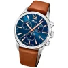 LOTUS Herren Armbanduhr Khrono 18691/2 Quarz Leder braun UL18691/2