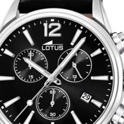 LOTUS Herren Armbanduhr Khrono 18691/3 Quarz Leder schwarz UL18691/3