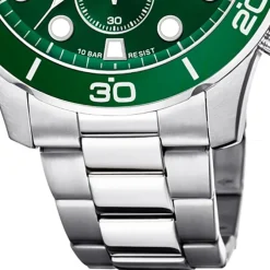 Lotus Herren Armbanduhr Khrono 18756/2 Chronograph Edelstahl silber UL18756/2
