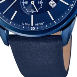LOTUS Herren Armbanduhr Khrono 18681/1 Quarz Leder blau UL18681/1